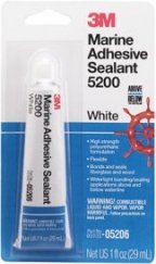 3M™ 1oz Tube 5200 Sealant - White